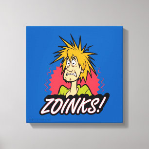 Shaggy "Zoinks!" Graphic Canvas Print