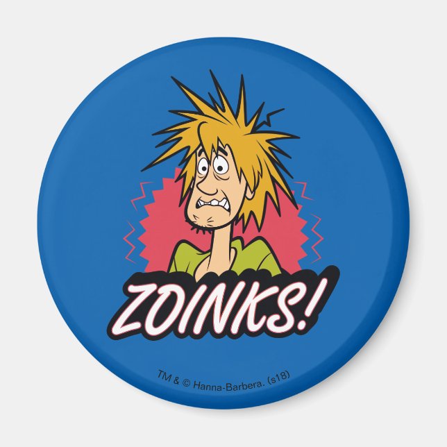 Shaggy "Zoinks!" Graphic Magnet (Front)