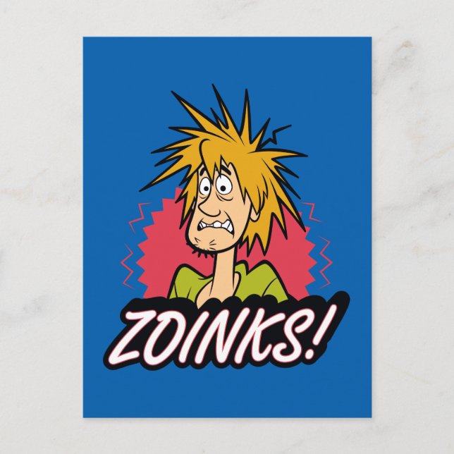 Shaggy "Zoinks!" Graphic Postcard (Front)