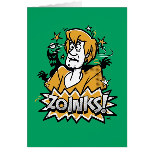 Shaggy "Zoinks!" Halftone Graphic (Front)