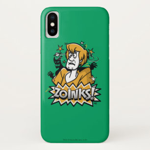 Shaggy "Zoinks!" Halftone Graphic iPhone X Case