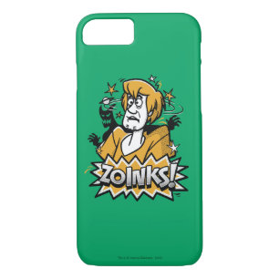Shaggy "Zoinks!" Halftone Graphic iPhone 8/7 Case