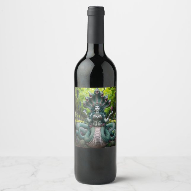 Shahmaran Wine Label (Front)
