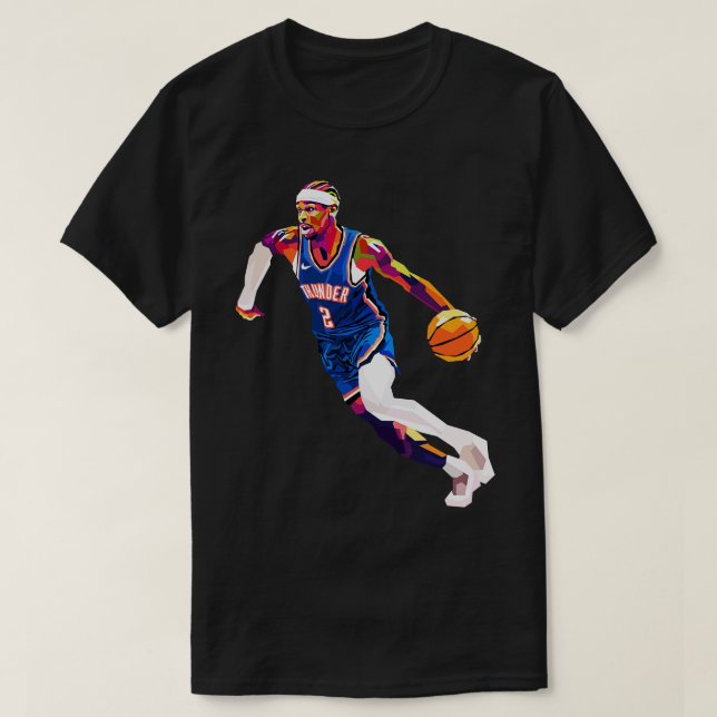 Shai Gilgeous Alexander WPAP  2 T-Shirt (Design Front)