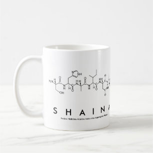 Shaina peptide name mug