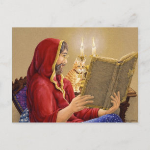 Shairing the Magic Postcard