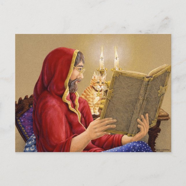 Shairing the Magic Postcard (Front)