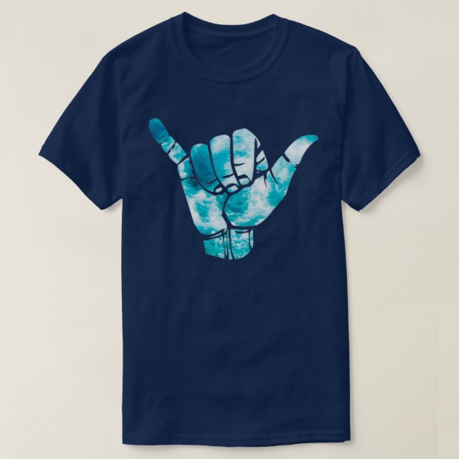 Shaka Design T-Shirt (Design Front)
