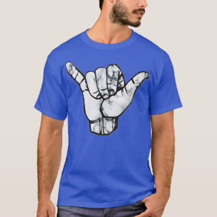 Shaka Hand Marble T-Shirt