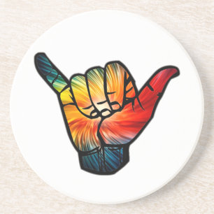 Shaka Rainbow Coaster