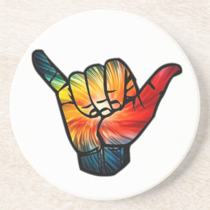 Shaka Rainbow Coaster