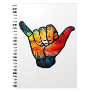 Shaka Rainbow Notebook