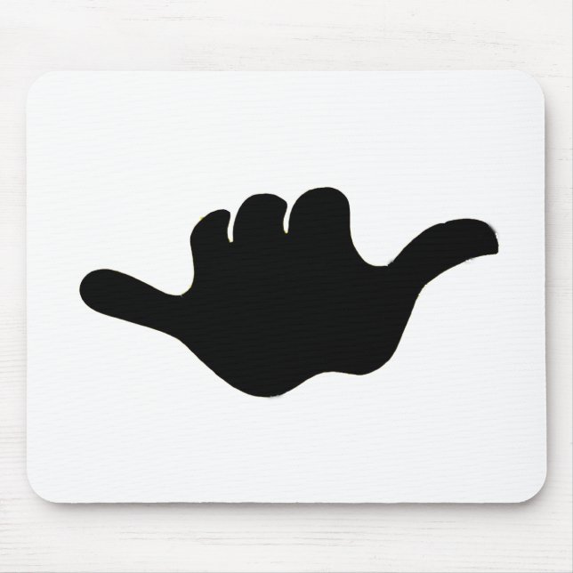 Shaka Sign Mouse Pad (Front)