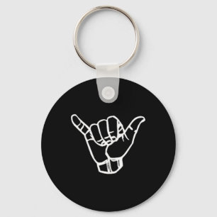 Shaka Surf Sign Cool Vintage Surfer Surfing Gift Key Ring