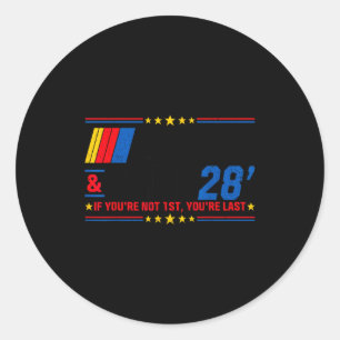 Shake and bake 28 if not 1st last meme combo classic round sticker