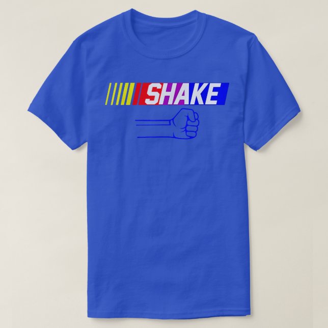 Shake And Bake Funny Family Lover Dad Daughter Son T-Shirt (Design Front)