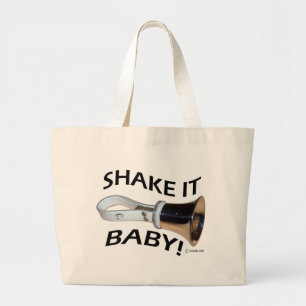 Shake It Baby! Large Tote Bag