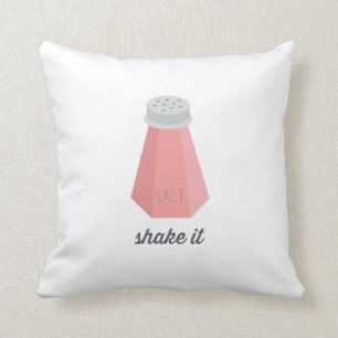 Shake It   Pink Salt Shaker Cushion