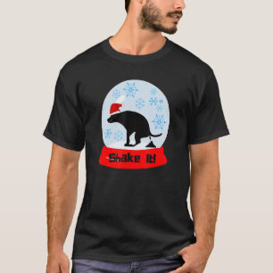 Shake it Pooping Dog Globe T-Shirt