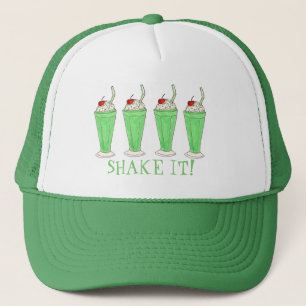 Shake It! Shamrock St. Patrick's Day Milkshake Trucker Hat