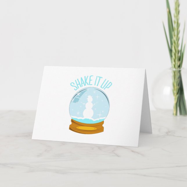 Shake It Up Holiday Card (Front)