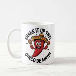 Shake It Up This Cinco de Mayo! Red Chili Pepper Coffee Mug