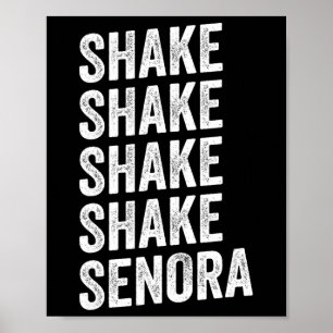 Shake Shake Senora Halloween Poster