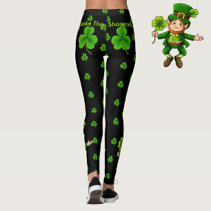Shake The Shamrocks St. Patrick's Day Leggings