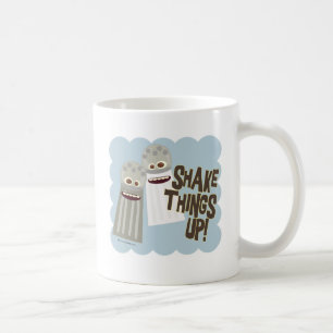 Shake Things Up Salt Pepper Food Friends Coffee Mug