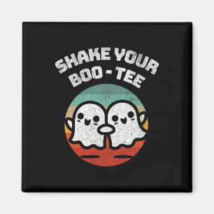 Shake Your Boo-tee Ghost Retro Halloween Costume M Magnet