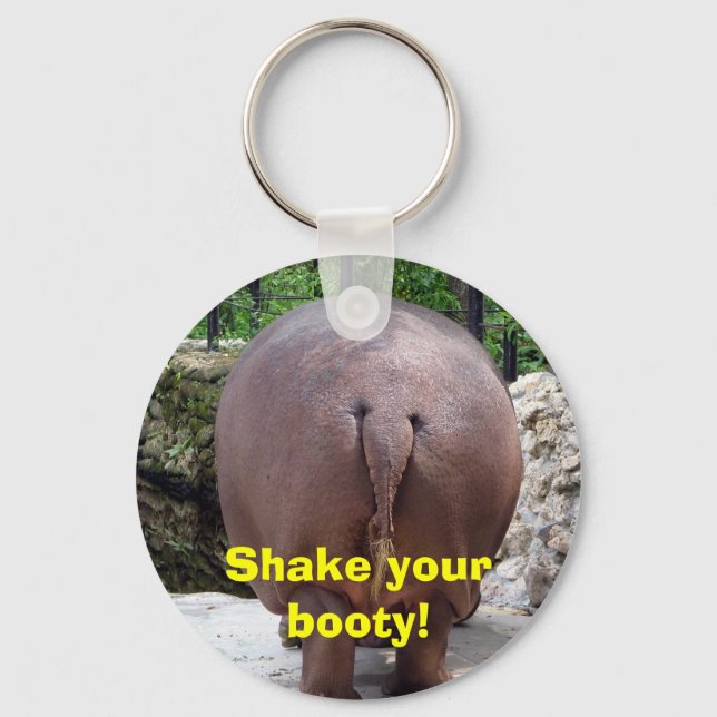 Shake your booty! key ring (Front)