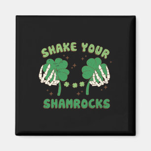 Shake Your Shamrocks Funny St. Patricks Paddys Day Magnet