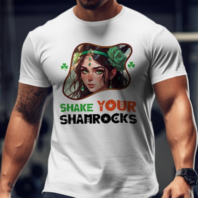 Shake Your Shamrocks - Green Glow Dance Party T-Shirt (Creator Uploaded)