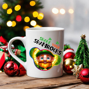 Shake Your Shamrocks - Irish Folklore Fest Two-Tone Coffee Mug