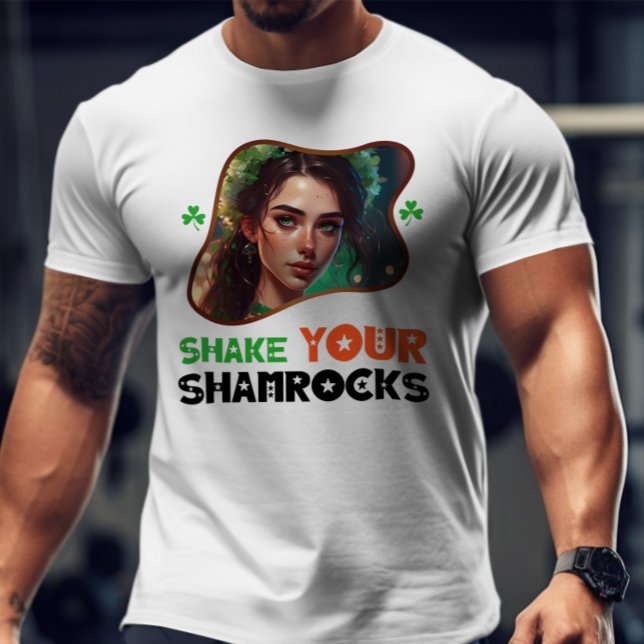 Shake Your Shamrocks - Leprechaun's Scavenger Hunt T-Shirt (Creator Uploaded)