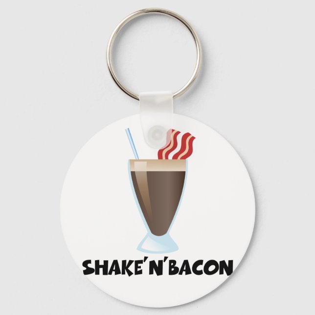 Shake'n'Bacon Key Ring (Front)