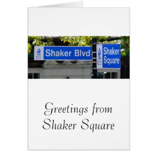 Shaker Square Sign