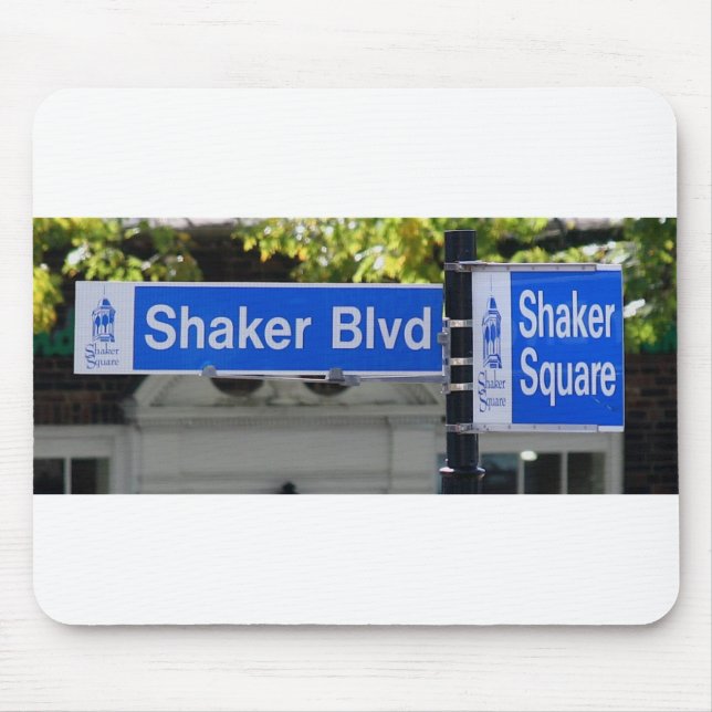Shaker Square Sign Mouse Pad (Front)