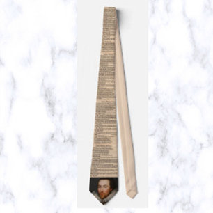 Shakespeare and Hamlet Tie