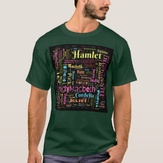 Shakespeare Cast of Characters T-Shirt