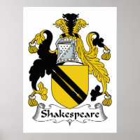 Shakespeare Family Crest