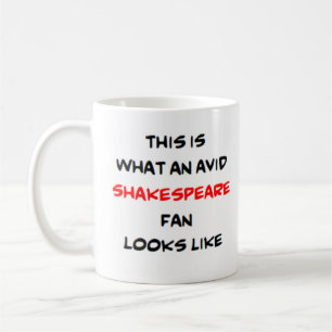 shakespeare fan, avid coffee mug