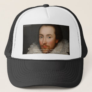 Shakespeare "Friends" Wisdom Quote Gifts & Tees Trucker Hat