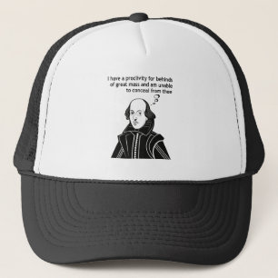 Shakespeare Funny Quote Trucker Hat