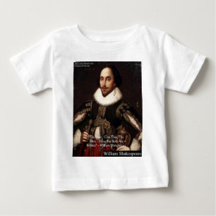 Shakespeare "Give Infinitely" Love Quote Gifts Etc Baby T-Shirt