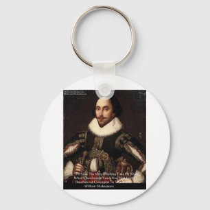 Shakespeare Halloween "Hell Contagion" Quote Gifts Key Ring