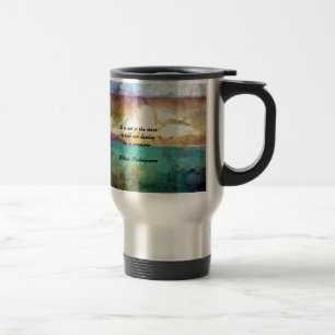 Shakespeare Inspirational Quote About Destiny Travel Mug