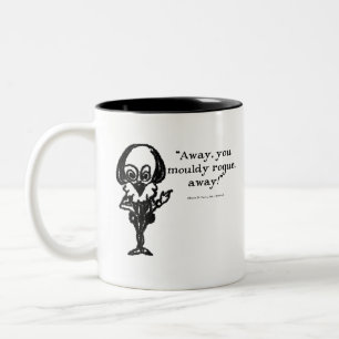 Shakespeare Insults - henry iv2 Two-Tone Coffee Mug