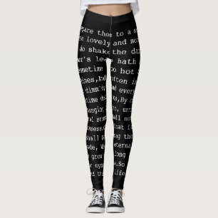 Shakespeare Leggings