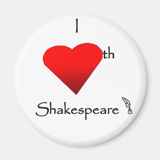 Shakespeare Love Magnet